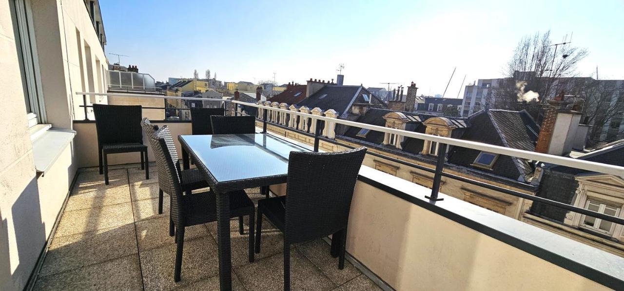 Charmant Appartement Proche Centre Ville แร็งส์ ภายนอก รูปภาพ